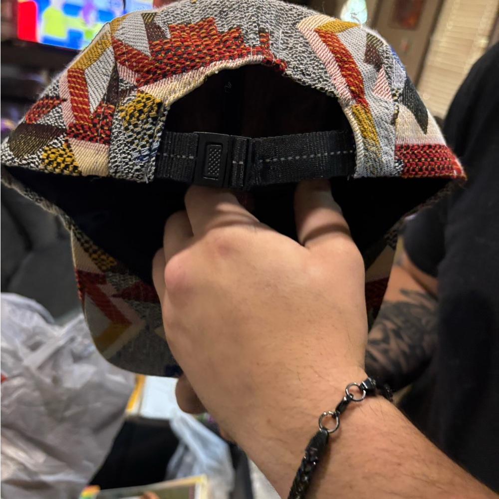 Lutey Multicolor Geometric Pattern Hat - Picture 2 of 3